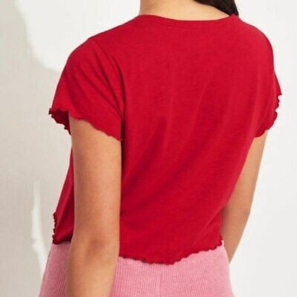 Gilly Hicks by Hollister metallic graphic tee, xs - Picture 4 of 4